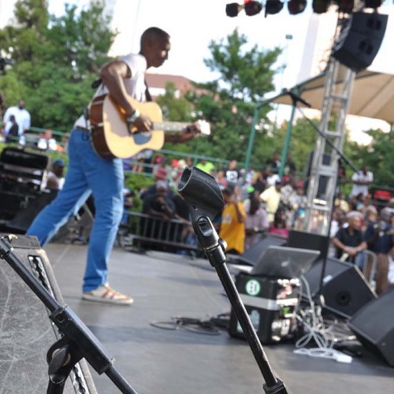 Elliot Holden at Wednesday Wind Down, Centennial Olympic Park