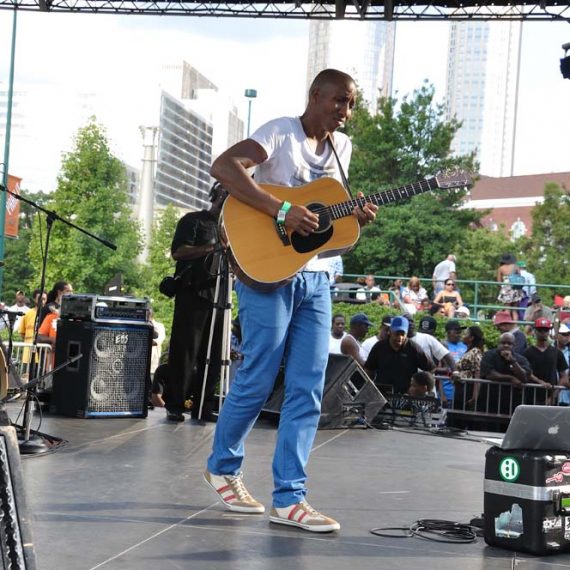 Elliot Holden at Wednesday Wind Down, Centennial Olympic Park