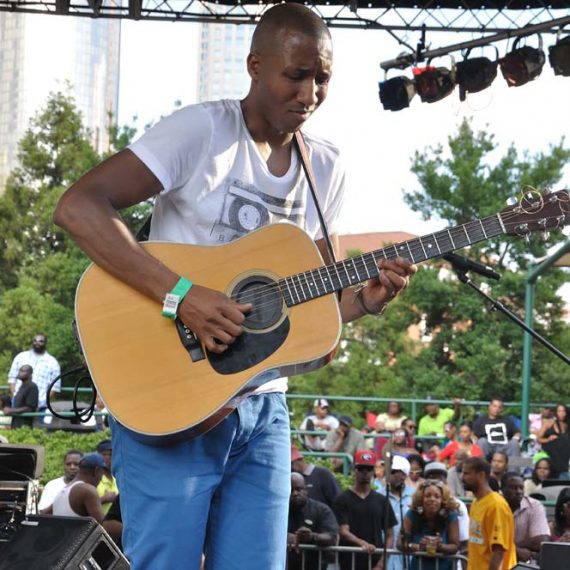 Elliot Holden at Wednesday Wind Down, Centennial Olympic Park