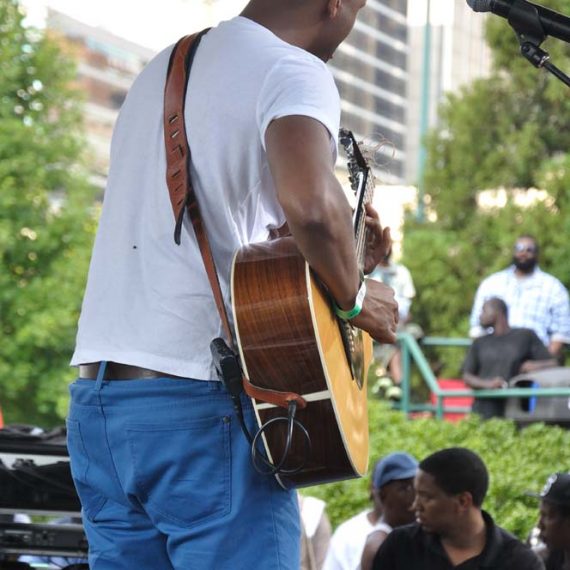 Elliot Holden at Wednesday Wind Down, Centennial Olympic Park