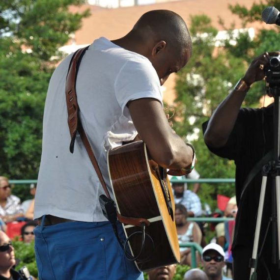 Elliot Holden at Wednesday Wind Down, Centennial Olympic Park