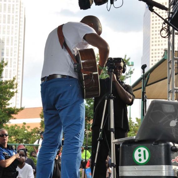 Elliot Holden at Wednesday Wind Down, Centennial Olympic Park